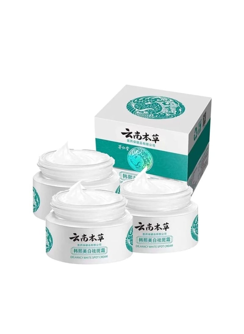 Karim Japanese Melasma Cream Dr. Hansi White Spot Cream China, Dr. Hansi White Spot Correction Cream, Chinese Dark Spot Correction Cream Dr. Hansi Prevent White Spots for Dry and Sensitive Skin by Hansi-3pcs - Image 1