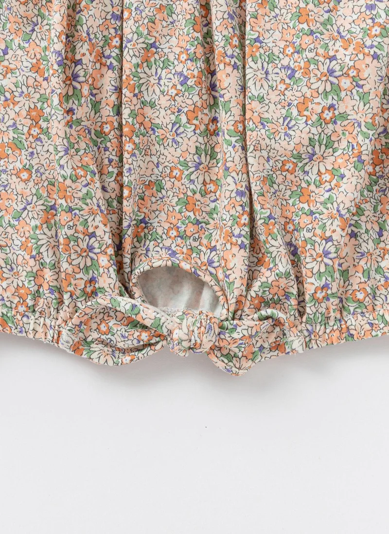 Balabala Baby Girl Knit short sleeve suit