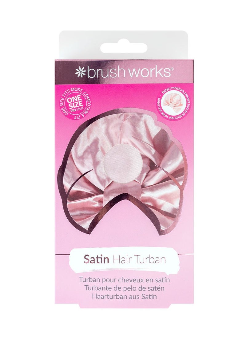 Brushworks Brushworks Satin Hair Turban  - Image 1