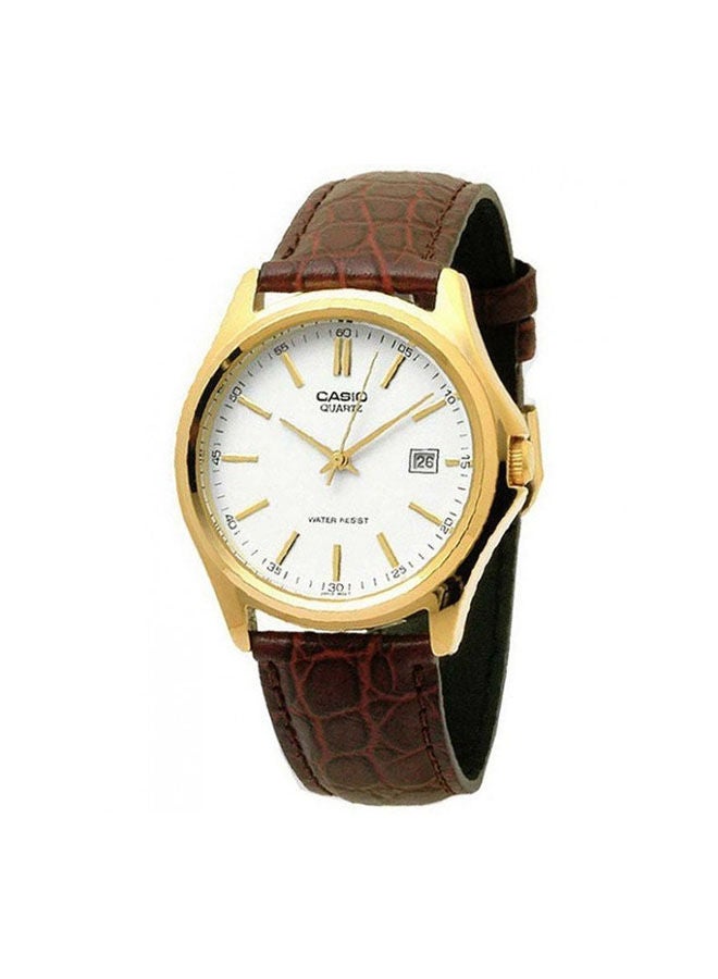 CASIO Leather Analog Watch MTP-1183Q-7ADF - Image 1