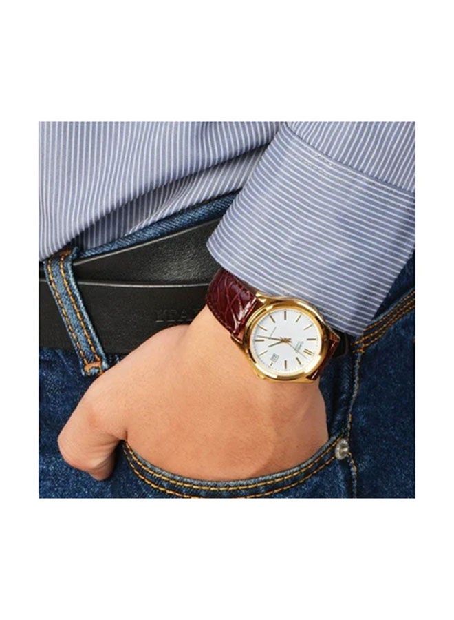 CASIO Leather Analog Watch MTP-1183Q-7ADF - Image 4