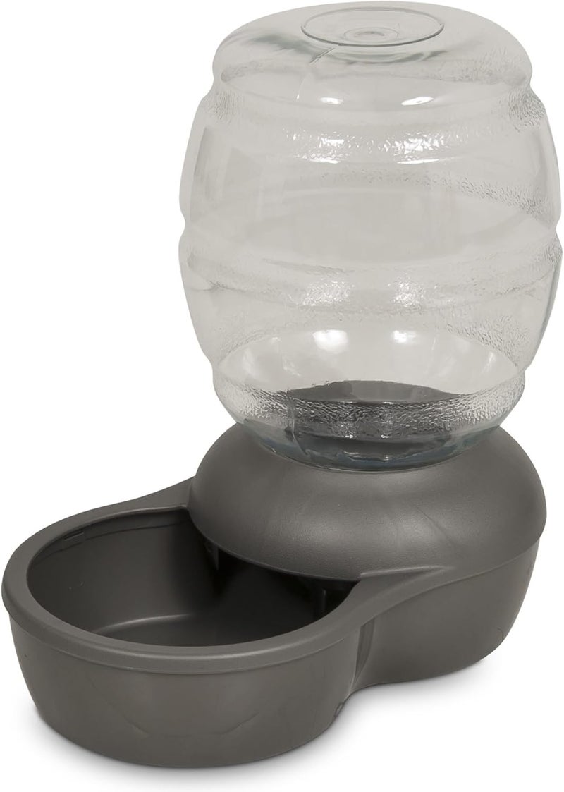 Multi-goal comprehensive design Replendish Automatic Gravity Waterer for Cats and Dogs, BPA-Free, No Batteries Required, Includes Charcoal Filter, 2.5 Gallons, Made in USA All environment compatible