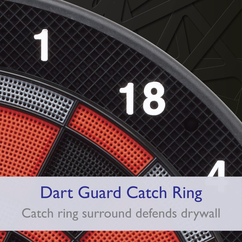 Viper Orion Electronic Dartboard Pro Size Over 40 Games Jumbo Dual-Color LCD Cricket Display with Impact-Tough Nylon Target for Lasting Durability Fewer Bounce Outs with Soft Tip Darts and Extra Points - Image 4