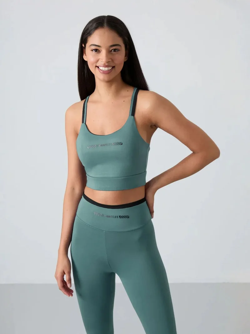 تومي لايف TOMMY Strapless Slim-Fit Active Set