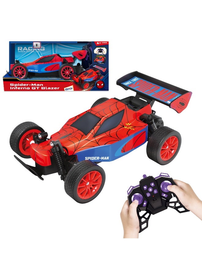 Marvel Spiderman Inferno GT Blazer Remote Control | 2.4 GHz | Full Function | Light | Age 6+ - Image 1