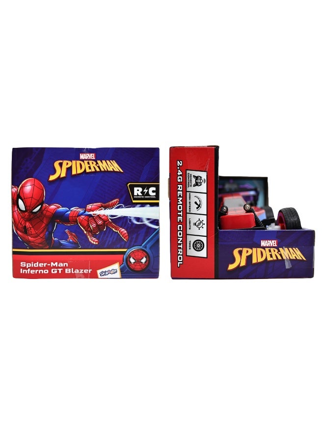 Marvel Spiderman Inferno GT Blazer Remote Control | 2.4 GHz | Full Function | Light | Age 6+ - Image 2