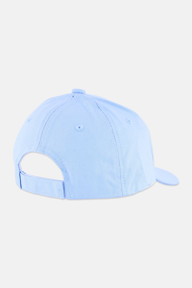 DKNY Toddlers Boy Embroidered Logo Cap, Light Blue - Image 2