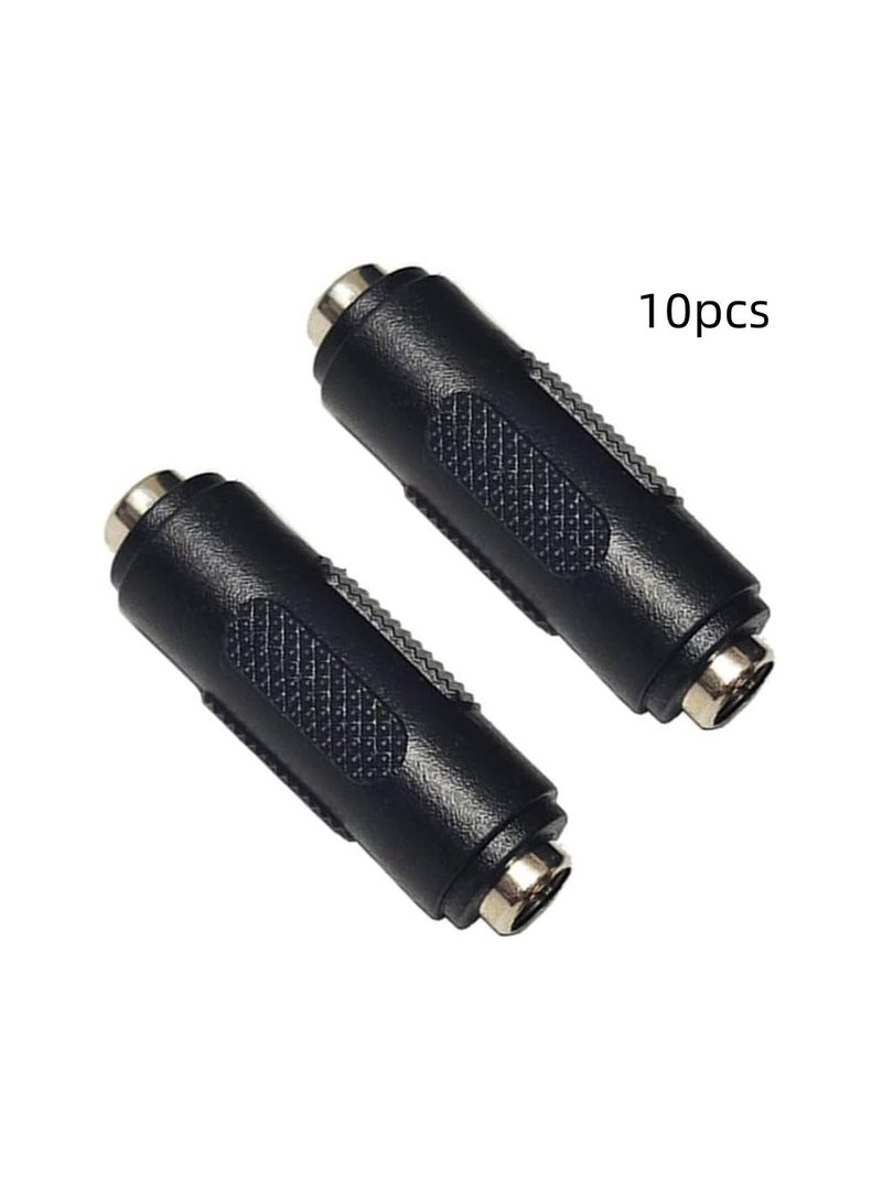 10Pcs DC Power Female to Female Jack Adapter 2.1x5.5mm Connector for CCTV Camera  - Image 4