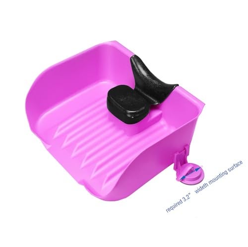 Kaleurrier Portable Shampoo Basin Hair Wash Kaleurrier Hair Washing Station Shampoo Tray for use at Home for Sink Bathtub Tearfree Rinser for Baby Toddler Kids Elderly Bedridden Disabled PatientPurple - Image 3
