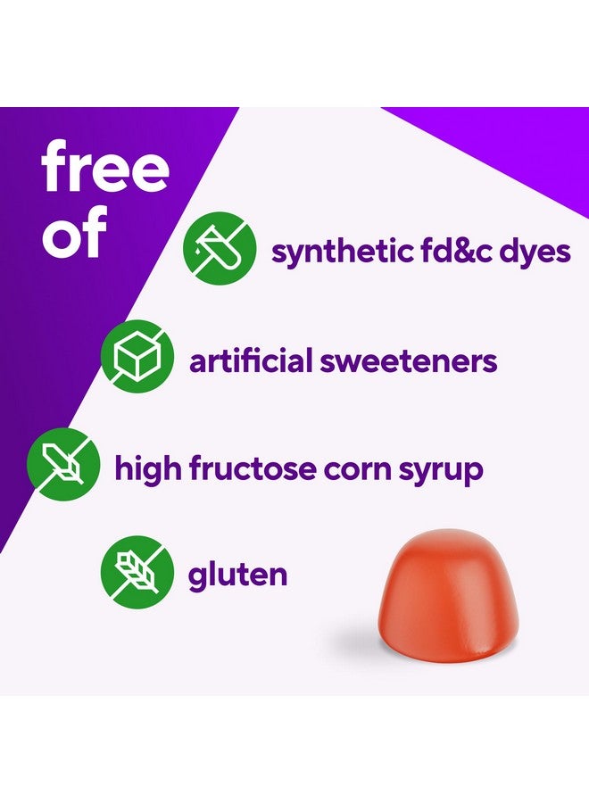 Vitafusion B-Complex Gummy Dietary Supplements, with 5 B Vitamins to Support Cellular Energy Production (1), Plus Vitamin C, Strawberry Flavor, 60 Count - Image 5