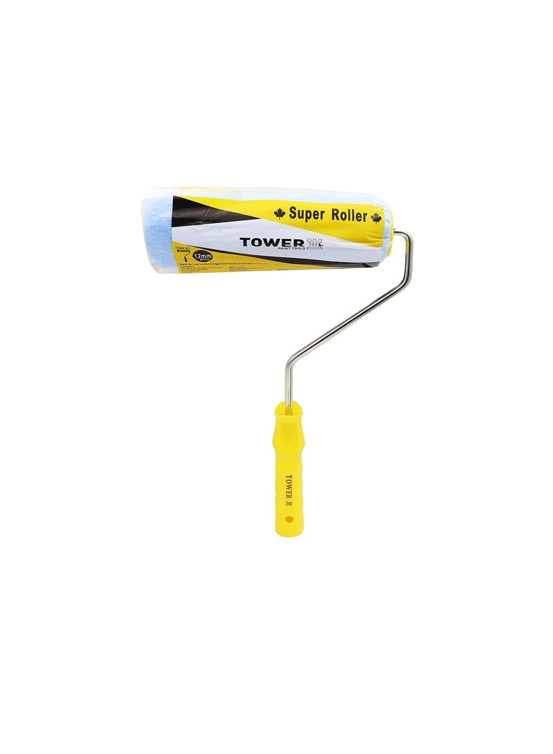 تاور مجموعة أدوات الطلاء المكونة من 3 قطع من تاور - فرشاة طلاء 2 بوصة ، بكرة 9 بوصة ، إعادة تعبئة بكرة 9 بوصات ، مجموعة لوازم الطلاء ، دهان المنزل ، الأدوات ، الرول وفرش الطلاء - Image 2