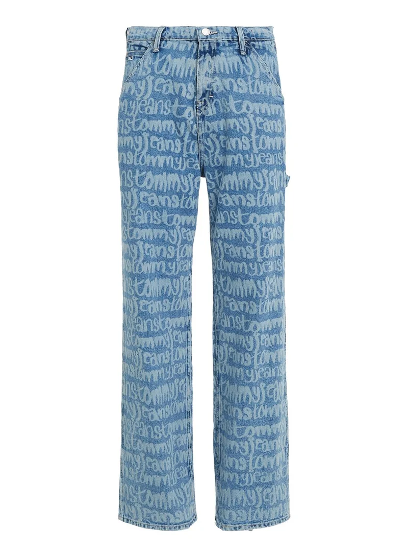 TOMMY JEANS High Waist Printed Jeans