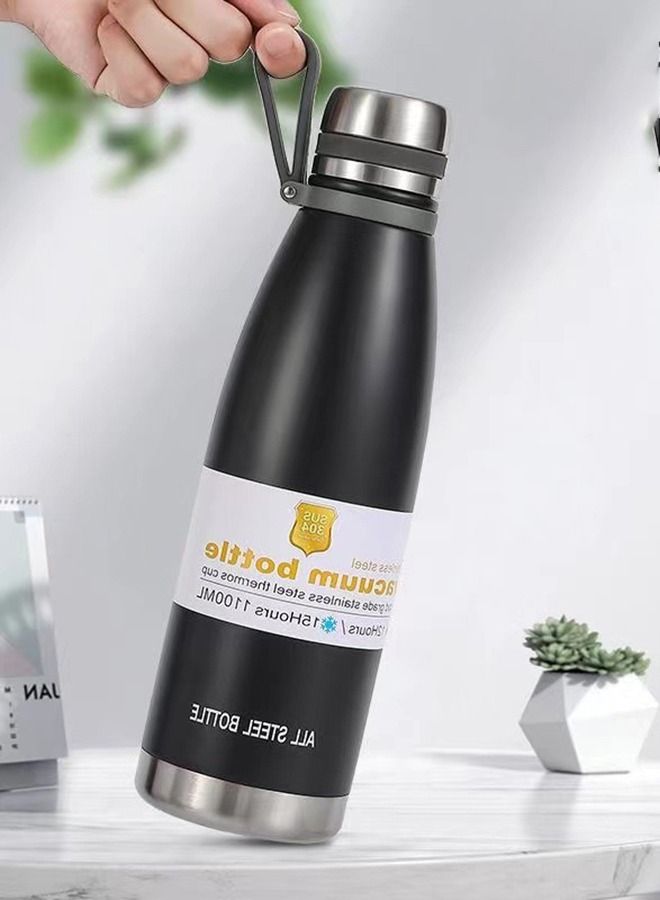 Taiahiro Stainless Steel Reusable Water Bottle - Vacuum Insulated, Dishwasher Safe, BPA-Free, Non-Toxic - Image 3