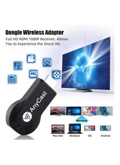 Phone Planet WiFi Display Dongle, 4K Wireless HDMI Display Adapter, 1080P Mobile Screen Mirroring Receiver Dongle to TV/Projector Receiver Compatible with Android Mac i-OS Windows  - Image 2