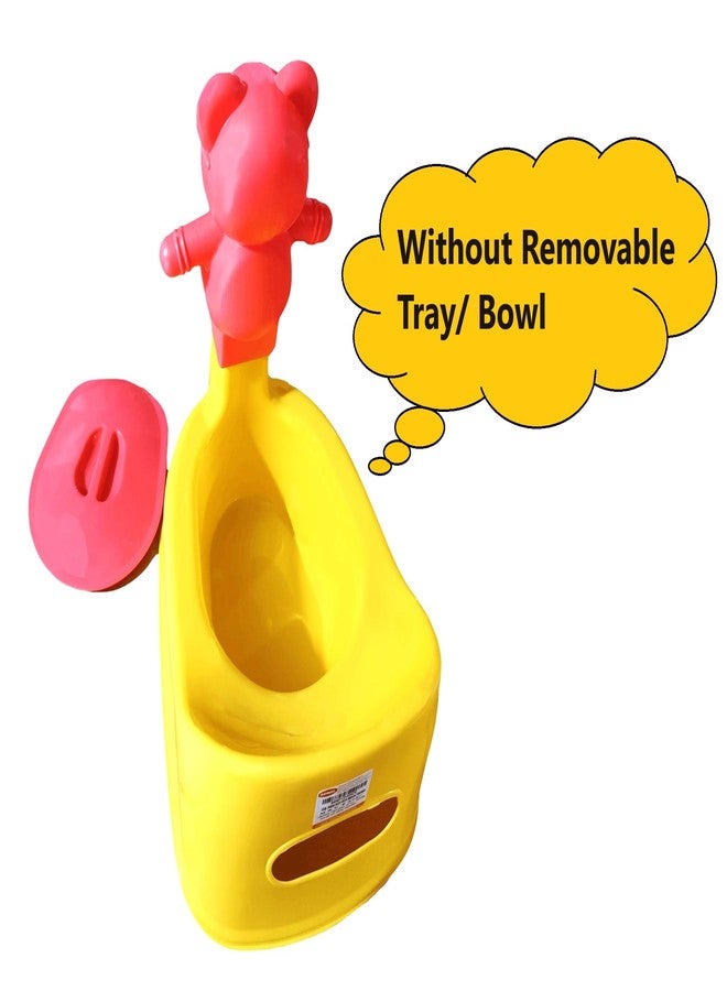 SONAL - PANDA (Small Size) Baby Potty Training Toilet seat without Removable Tray, Lid For Boy And KIds (Age 6-12 Mths) Potty Seat/Potty Box. (Yellow) - Image 5