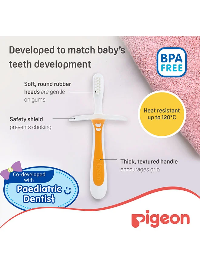pigeon Baby Training Toothbrush Lesson 2