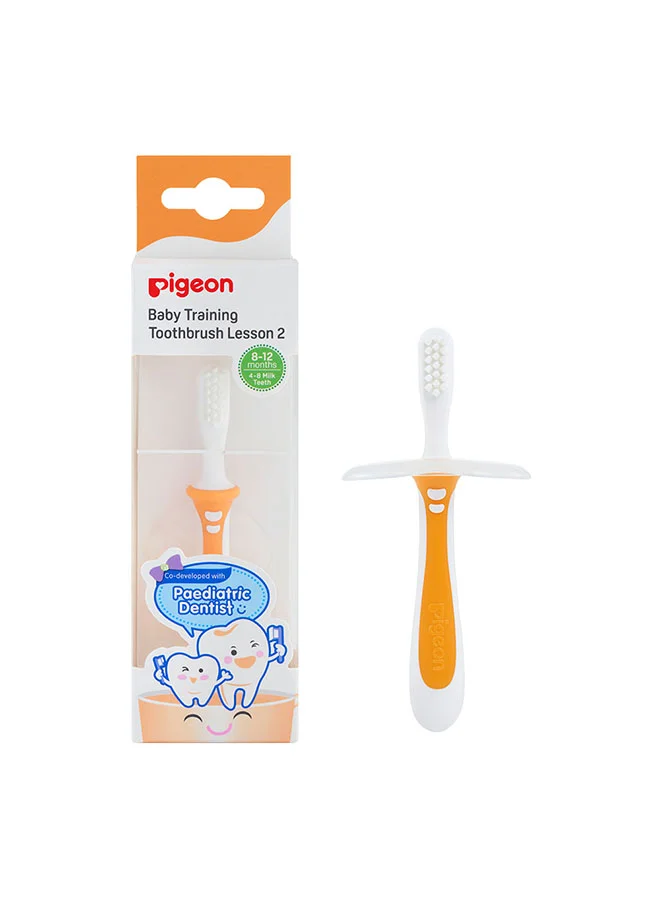 pigeon Baby Training Toothbrush Lesson 2