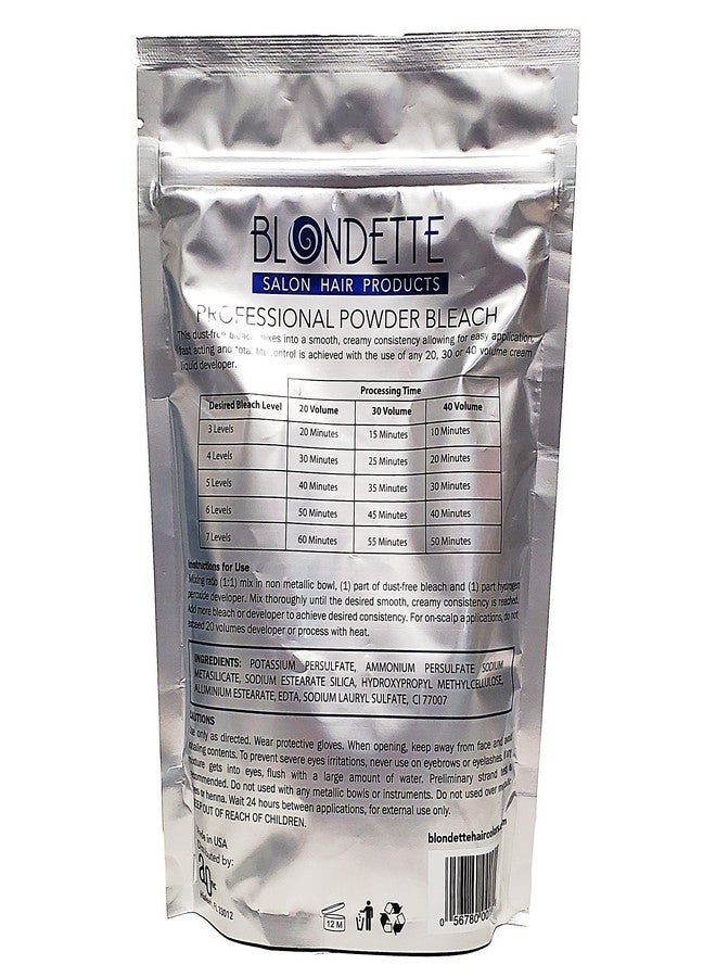 Blondette Powder Bleach, Blondette Salon Professional Powder Bleach blue dust-free (460) - Image 5