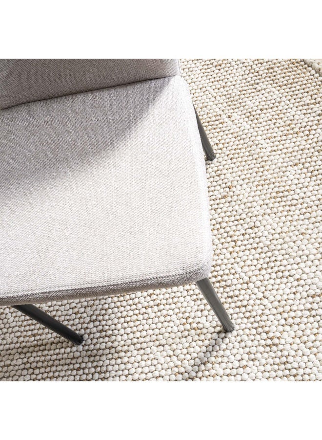 Pan Home Halsey Dining Chair - Beige And Black - Image 1