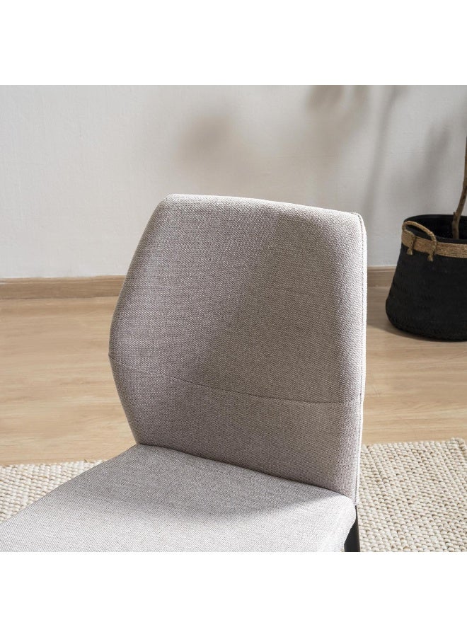 Pan Home Halsey Dining Chair - Beige And Black - Image 2