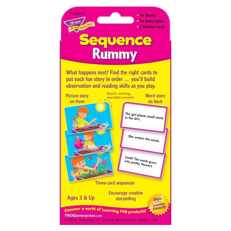 Trend Enterprises Sequence Rummy Challenge Cards - Image 4