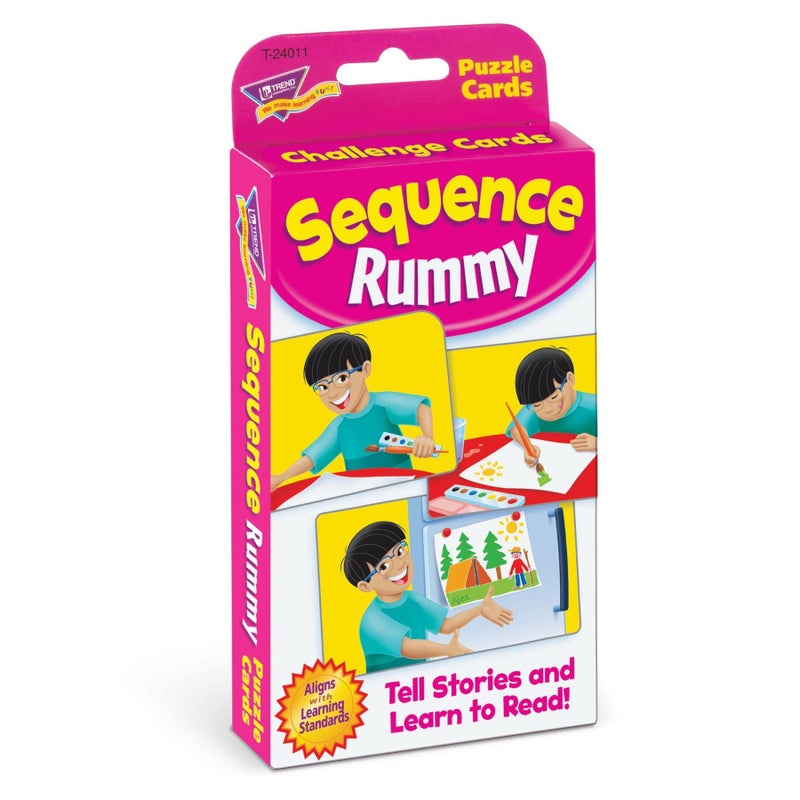Trend Enterprises Sequence Rummy Challenge Cards - Image 5