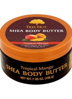 Tree Hut Shea Body Butter Tropical Mango Face Scrub 198 g  - Image 1