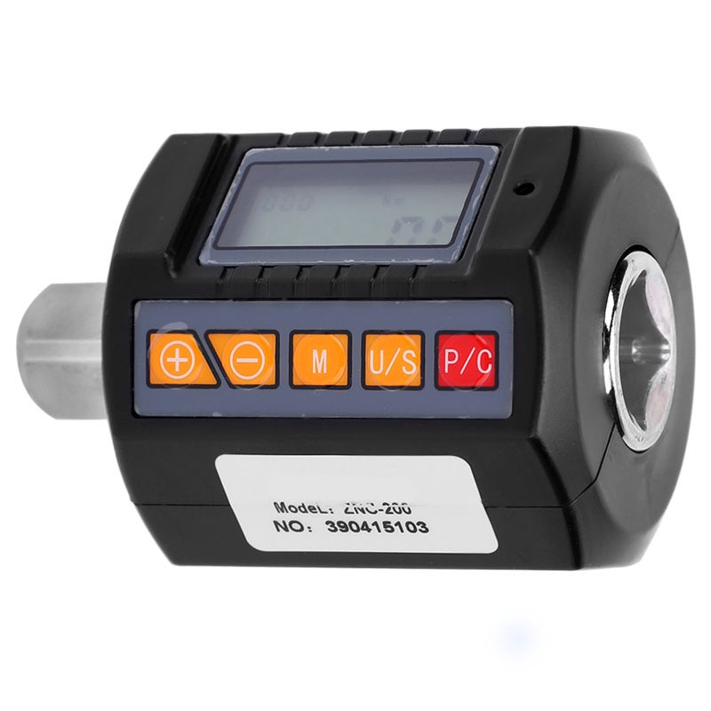 Digital Display Torsion Meter 6-200N.M 1/2 Inch Drive 3 Working Modes - CW±2% CCW±2.5% Accuracy Torsion Wrench with Backlight for Automotive Bike Maintenance - Image 5