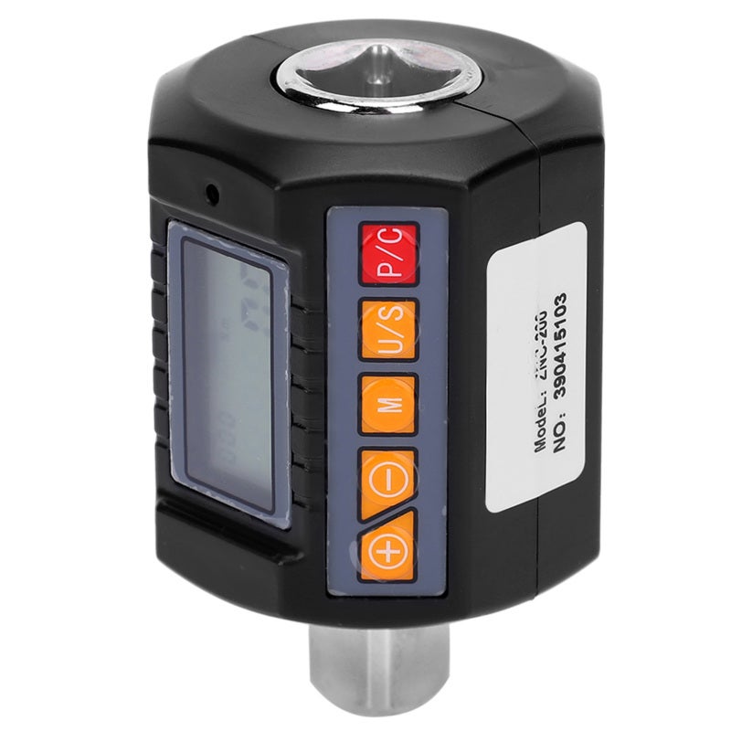 Digital Display Torsion Meter 6-200N.M 1/2 Inch Drive 3 Working Modes - CW±2% CCW±2.5% Accuracy Torsion Wrench with Backlight for Automotive Bike Maintenance - Image 3