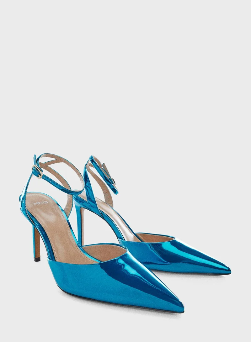 MANGO Mint Sandals