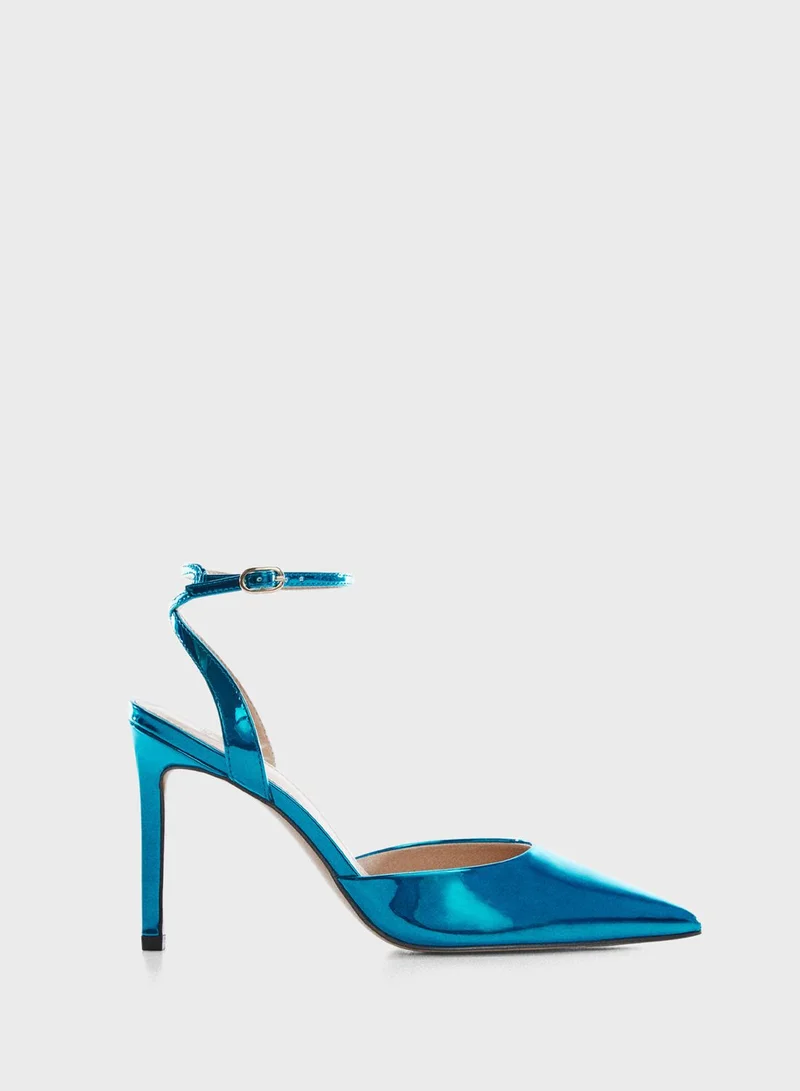 MANGO Mint Sandals