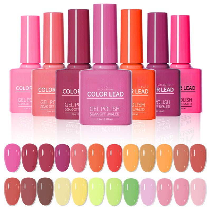 7.3ml manicure color glue lasting phototherapy nail polish glue - Image 5