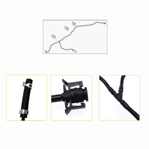 koxuyim خرطوم خزان سائل التبريد من كوكسييم مناسب لسيارة فورد فوكاس 2012-2018 2.0L L4 يستبدل BV618K012KF CV6Z-8K012-K - Image 4