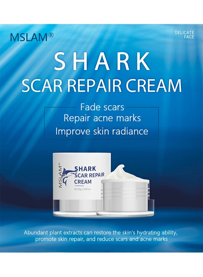 MSLAM Scar Removal Cream， Facial And Body Scar Repair，Lightening Scars And Acne Marks， Using Natural Ingredients (30g) - Image 2