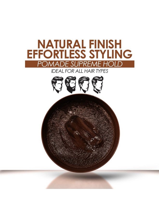MAN CODE Mancode Hair Styling Pomade Wax for Men- 100ml | Supreme Hold, Glossy Finish, Non-Greasy, Water-Based Formula | 24-Hour Flexible Hold | Strong & Long-Lasting | All Hair Types - Image 4