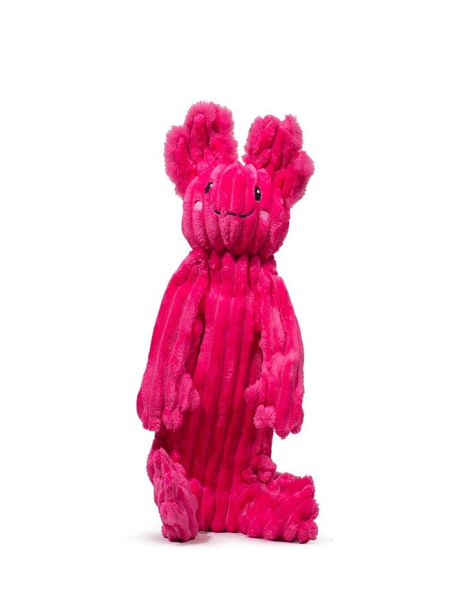 HuggleHounds لعبة HuggleHounds X-Brace الصريرية للكلاب - ألعاب تفاعلية للكلاب الكبيرة لإبقائها مشغولة، مستلزمات الحيوانات الأليفة، دمية جرو ناعمة ولطيفة تصدر صوت صرير، دمية متينة - جيلي أكسولوتل، كبير - Image 1