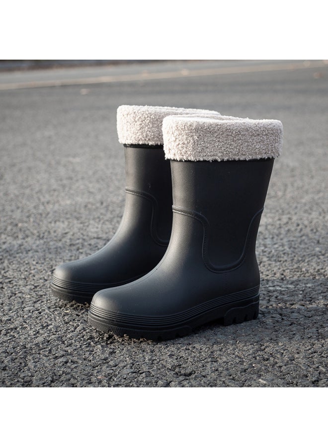 New Style Rain Boots For Women, Fashionable Long Rain Boots For Outdoor Wear, Waterproof And Non-slip, Suitable For Water Activities, Rubber Shoes, Women's Water Shoes