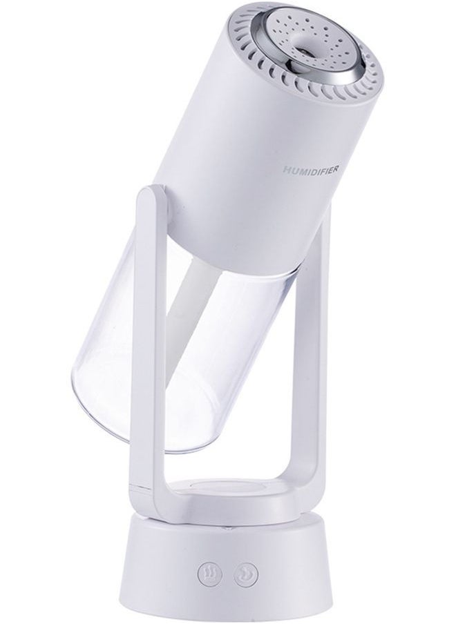 Generic Auto-Rotate Mini Humidifier White 22x7.2x7.2cm  - Image 1