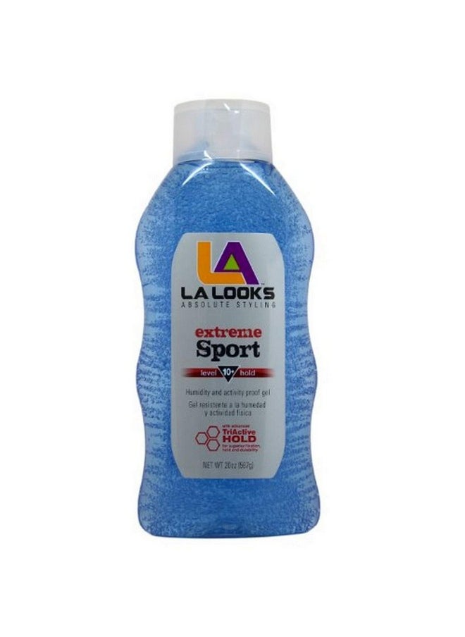 la looks Sport Xtreme Hold Gel Hold Level 10+ 20 Ounce (Pack Of 1) (1088402)  - Image 2