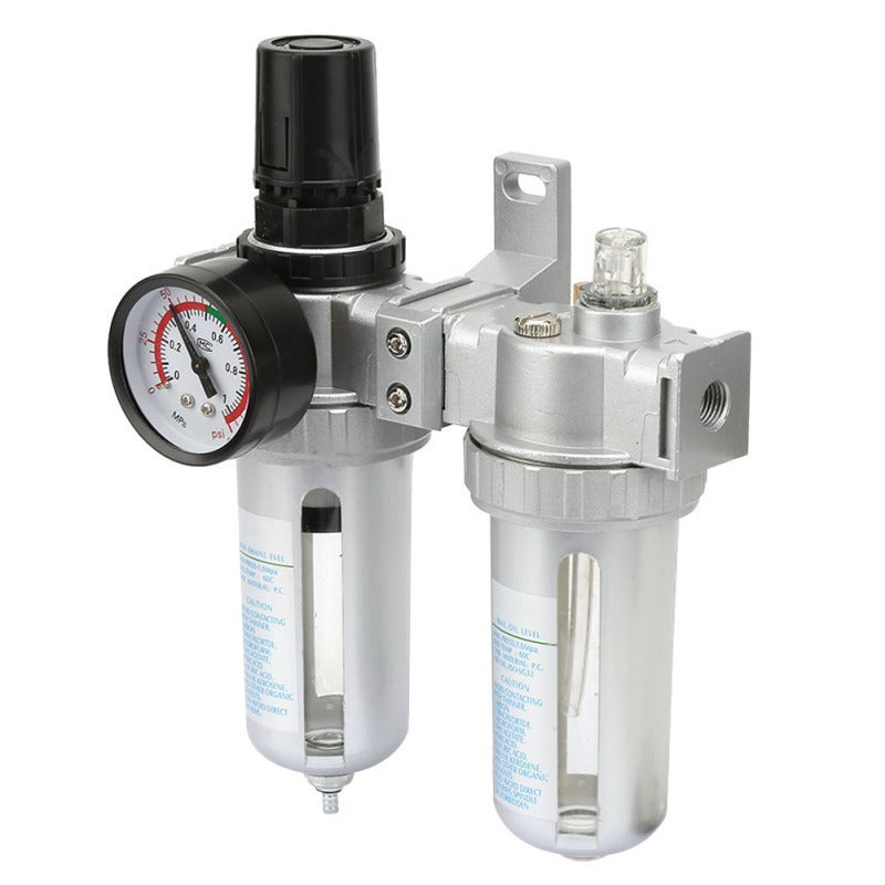 NANPU Air Source Treatment Kit: 1/4", 3/8", 1/2" Optional Sizes - High Strength Aluminum Alloy Construction, Leak-proof Sealing for Pneumatic Systems - Image 2