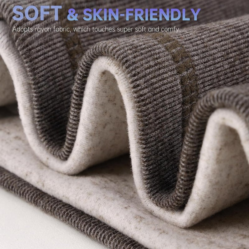 EXski Winter Neck Gaiter Warmer, Soft Fleece Face Mask Scarf for Cold Weather Skiing Cycling Outdoor Sports - Image 2