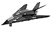 Playmaker Toys United States Air Force F117 Nighthawk Stealth Strike Fighter Jet 8 Inch Pullback Action Die Cast Metal Model Toy Plane - Image 3