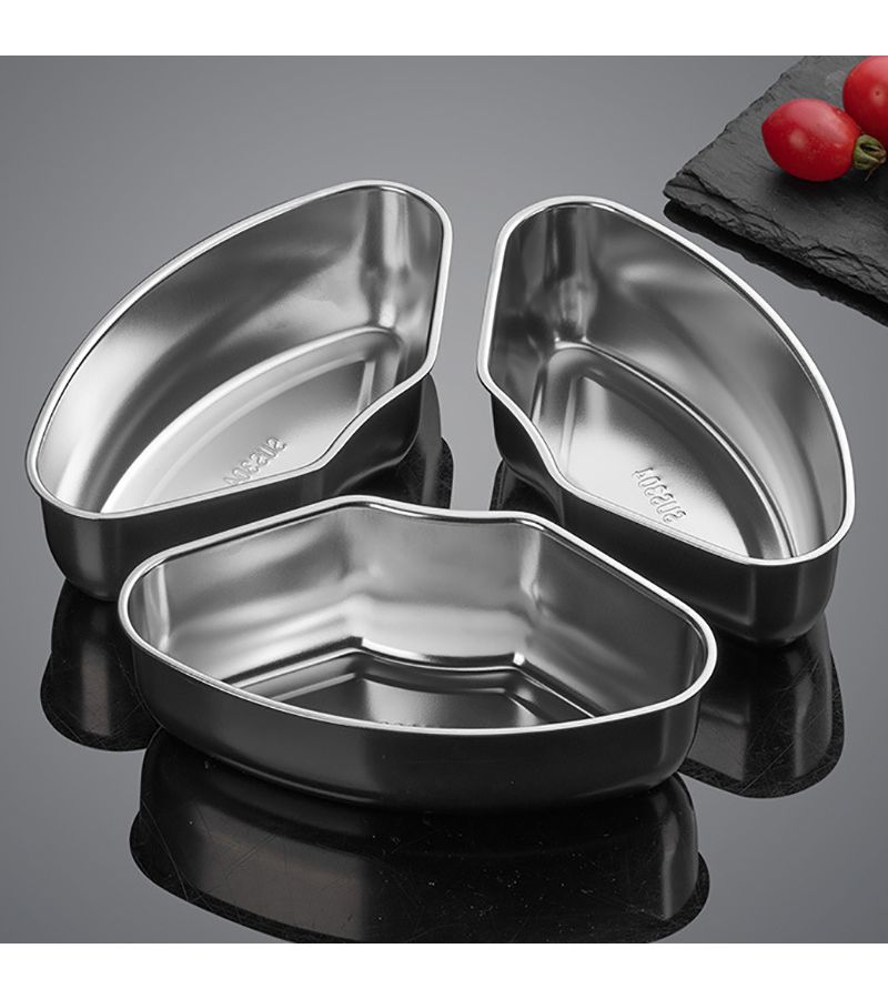 Stainless Steel Divided Steaming Pot Rice Cooker Set 3pcs - Image 2