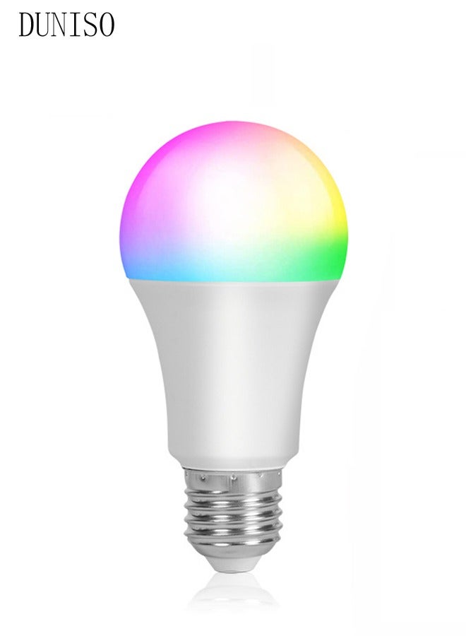DUNISO Smart Led Bulb E27 Remote Control Color Adjustable Light Smart Wi-Fi Multicolor Light Bulb – Customizable Lighting with 8 Different Modes and Remote Access for Ultimate Home Automation - Image 4