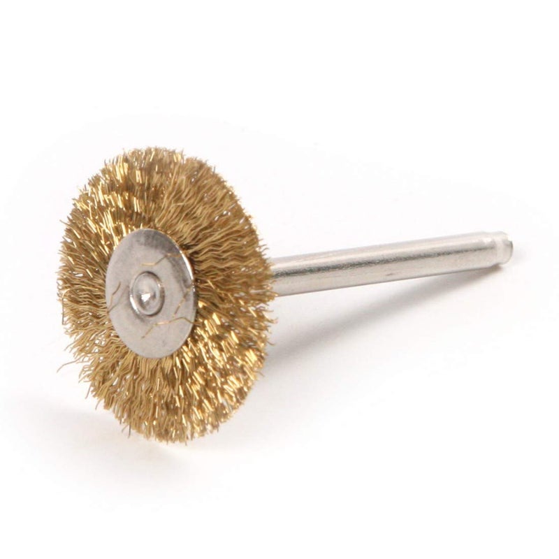 DIY Crafts DIY Crafts Pack Of 1 Pc, Rotary Wire Wheel, Abrasive Tools 5 Pieces Rotary Wire Wheel Brush with 3 Attachments Set for Drills Sandin (Pack Of 1 Pc, Rotary Wire Wheel)  - Image 2