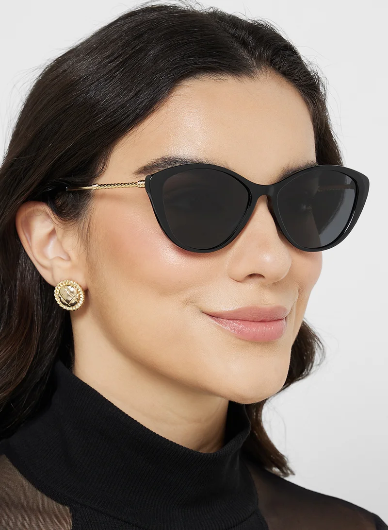 ايلا Polarized Cat Eye Sunglasses