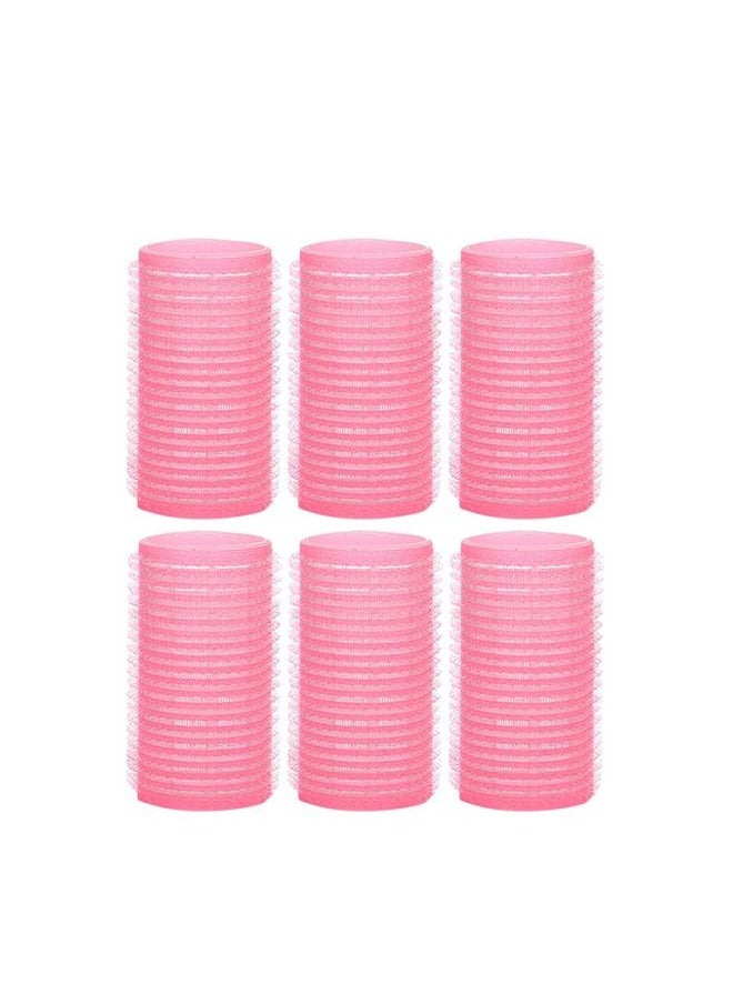 Umiwin مجموعة بكرات شعر ذاتية الإمساك مكونة من 6 قطع مقاس 3x6 سم  - Image 1