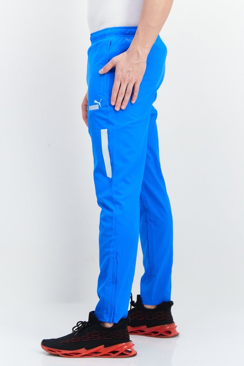 PUMA سروال تدريب ضيق للرجال، أزرق - Image 2