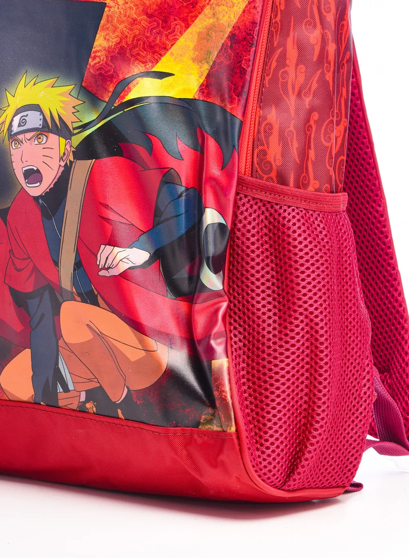 Naruto School Bag - Backpacwith Lunch Bag & Pencil Case