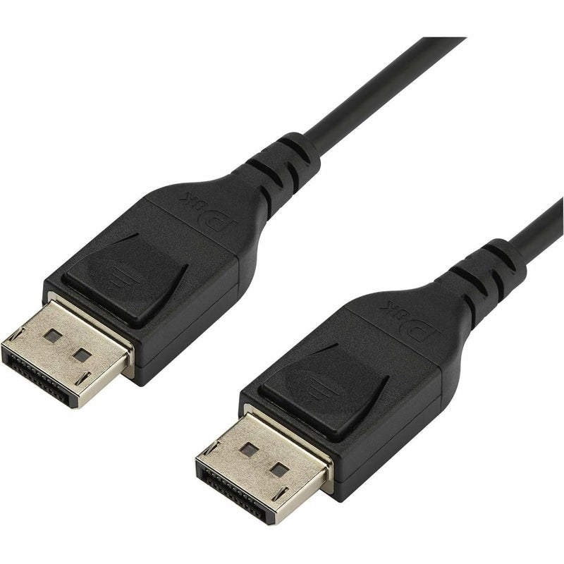 StarTech .com 2m VESA Certified DisplayPort 1.4 Cable - 8K 60Hz HBR3 HDR - 6ft Super UHD DisplayPort to DisplayPort Monitor Cord - Ultra HD 4K 120Hz DP 1.4 Slim Video Cable M/M DP Connector (DP14MM2M) - Image 1